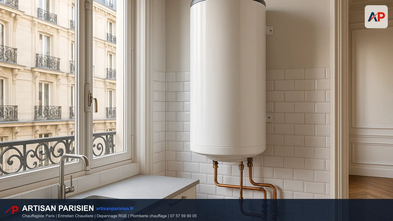 Installation chauffe-eau thermodynamique