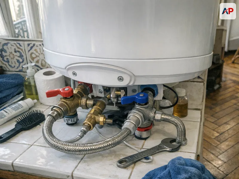 Détail technique Dépannage de chauffe-eau électrique ou gaz