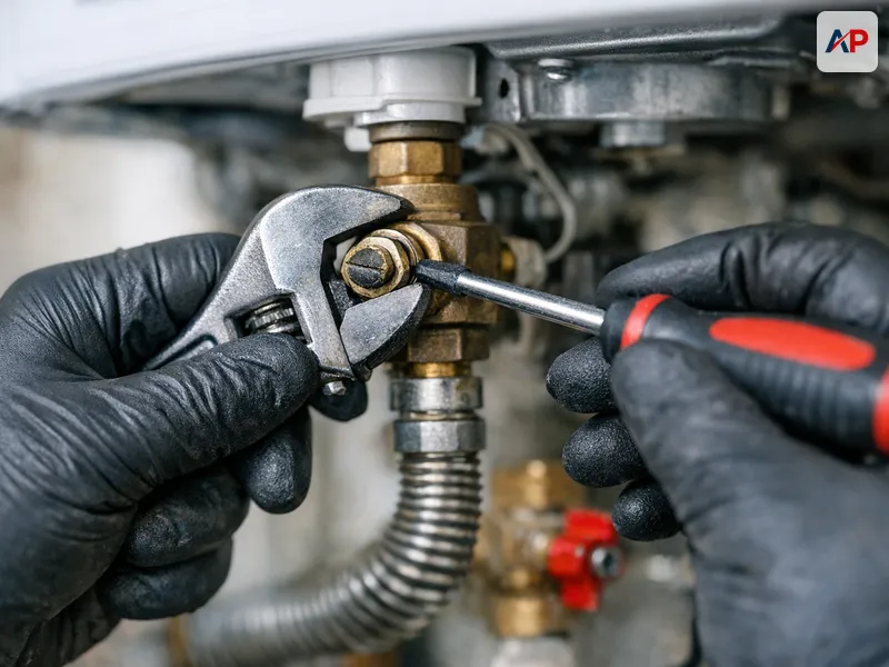 Technique et outils pour Diagnostic et réparation de chaudière à gaz