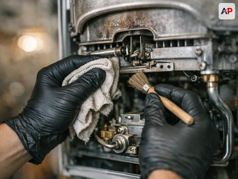 Technique et outils pour Entretien annuel de chaudière gaz (obligatoire)