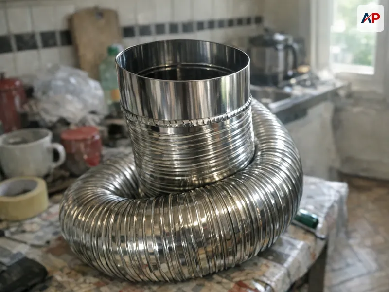 Détail technique Fumisterie et tubage de conduit