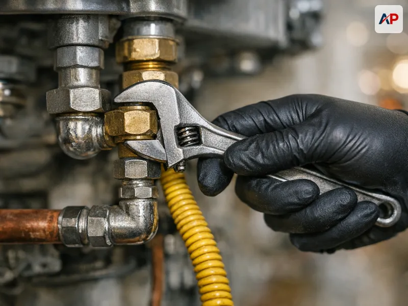 Technique et outils pour Installation ou remplacement chaudière gaz