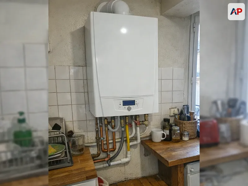 Détail technique Installation ou remplacement de chaudière murale (gaz ou électrique)