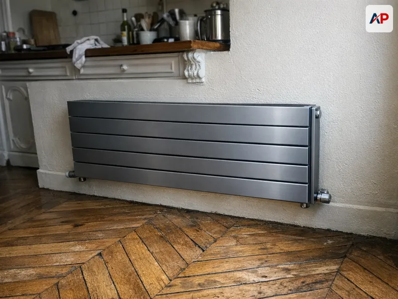 Détail technique Installation ou remplacement de radiateur mural (électrique ou à eau)