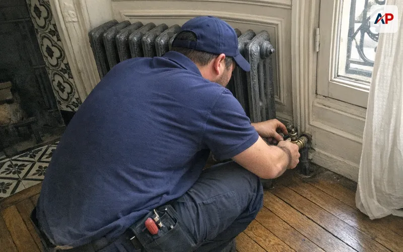 Purge ou remplacement de radiateur à Paris 9