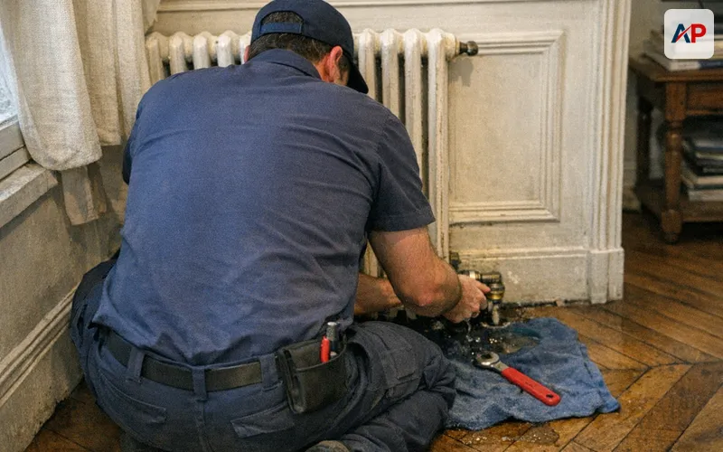 Réparation fuite radiateur Paris 9 - Chauffagiste