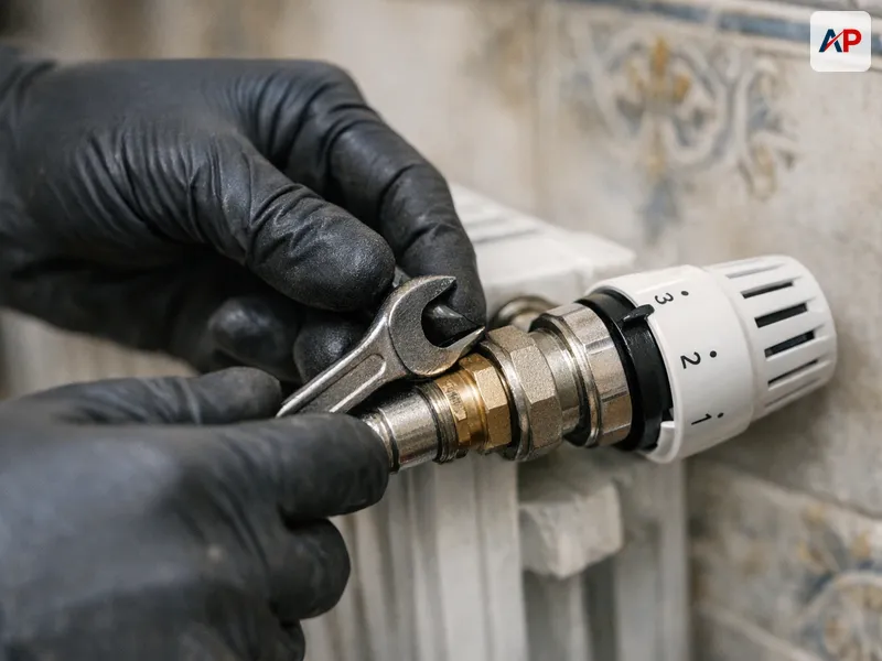 Technique et outils pour Réparation fuite radiateur Paris 9