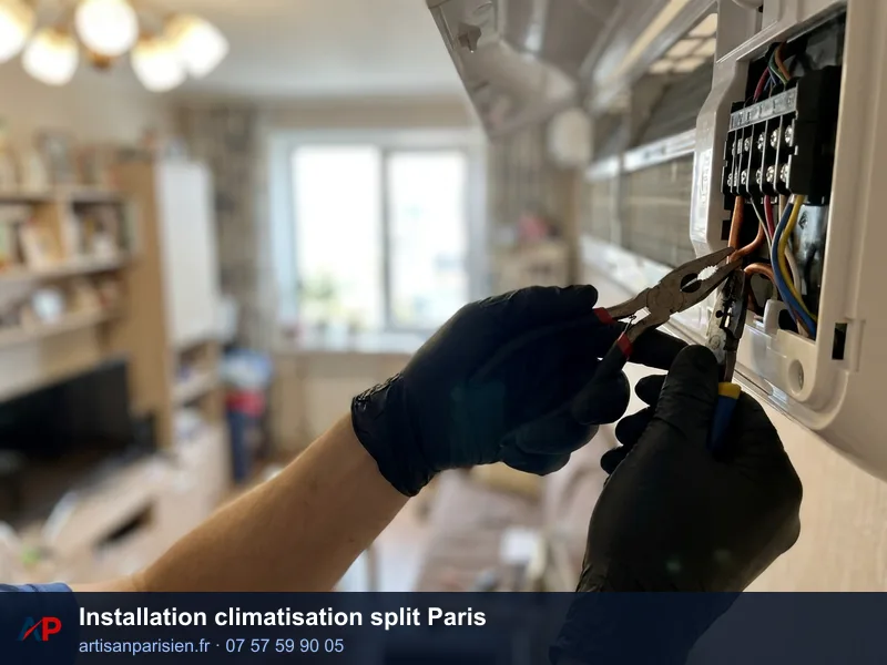 Technique et outils pour Installation climatisation split
