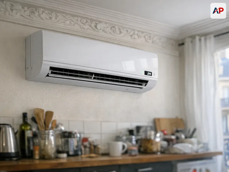 Détail technique Installation climatisation réversible