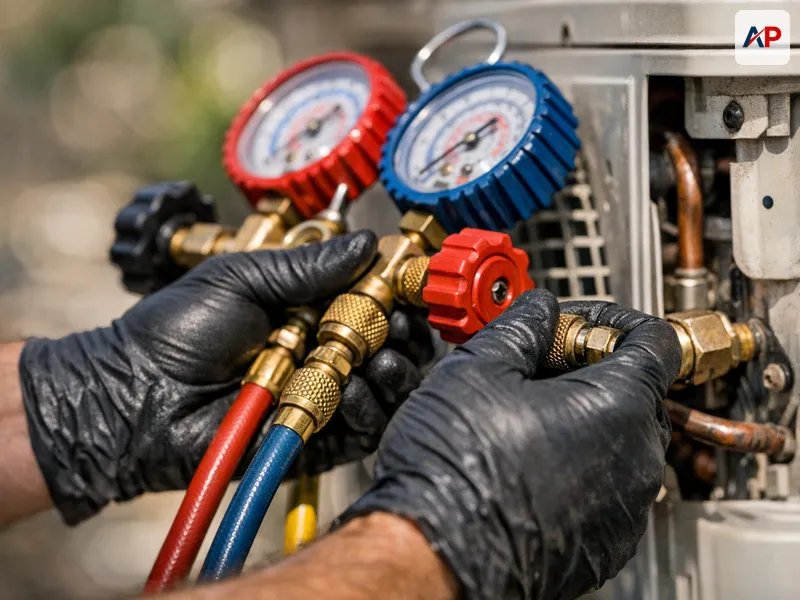 Technique et outils pour Recharge gaz réfrigérant R32