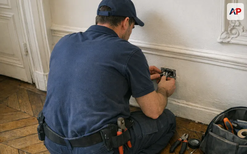 Ajout prise électrique ou interrupteur à Paris 9