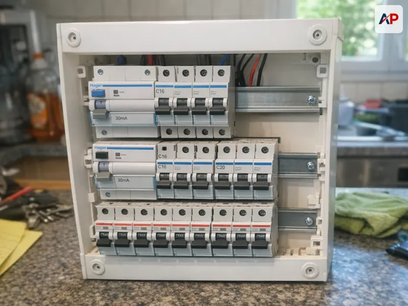 Détail technique Installation ou remplacement de tableau électrique