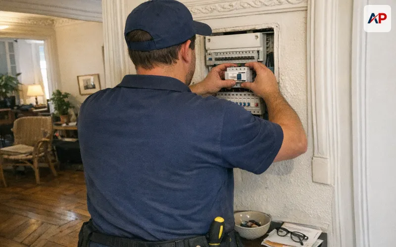 Mise en sécurité de l'installation électrique à Paris 9
