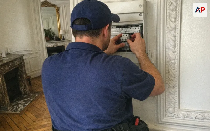 Remise en fonctionnement d'une installation électrique à Paris 9