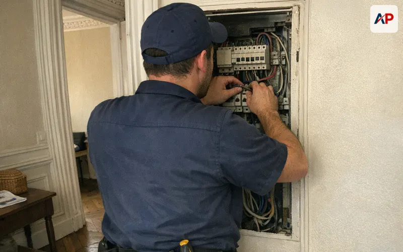 Remise aux normes électrique complète à Paris 9