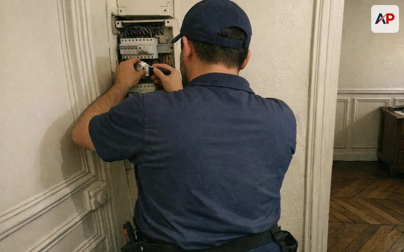 Remplacement de disjoncteur de tableau électrique Paris 9 - Électricien