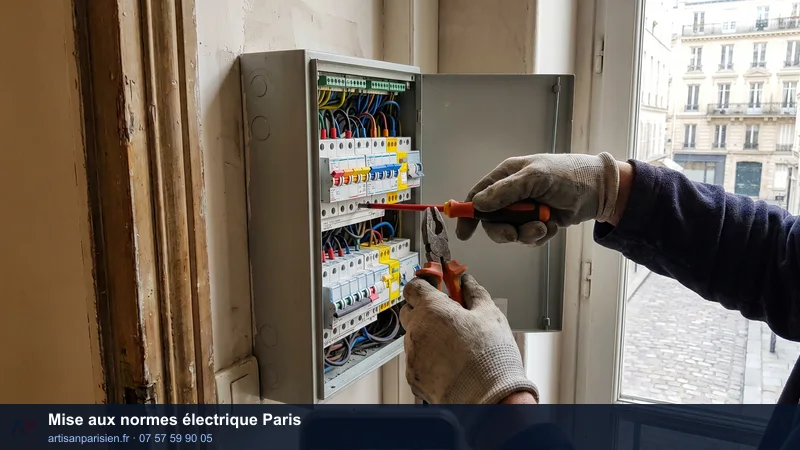 Mise aux normes électrique NF C 15-100 : obligations et prix