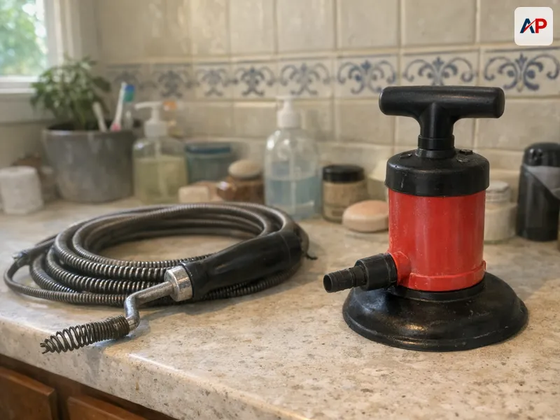 Détail technique Débouchage d'évier ou lavabo bouché