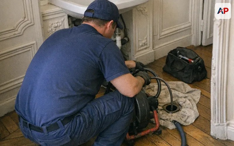 Débouchage d'évier ou lavabo bouché à Paris 9