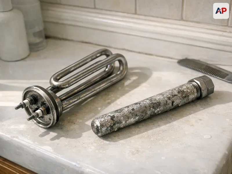 Détail technique Détartrage de chauffe-eau électrique (entretien préventif)