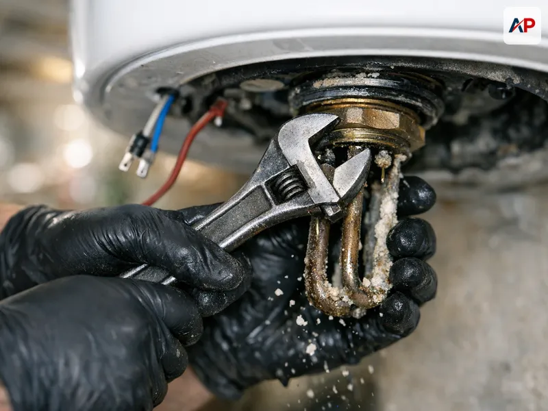 Technique et outils pour Détartrage de chauffe-eau électrique (entretien préventif)