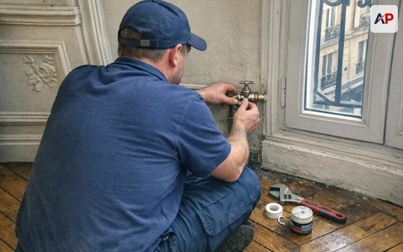 Installation robinet extérieur (jardin, balcon ou cave) à Paris 9