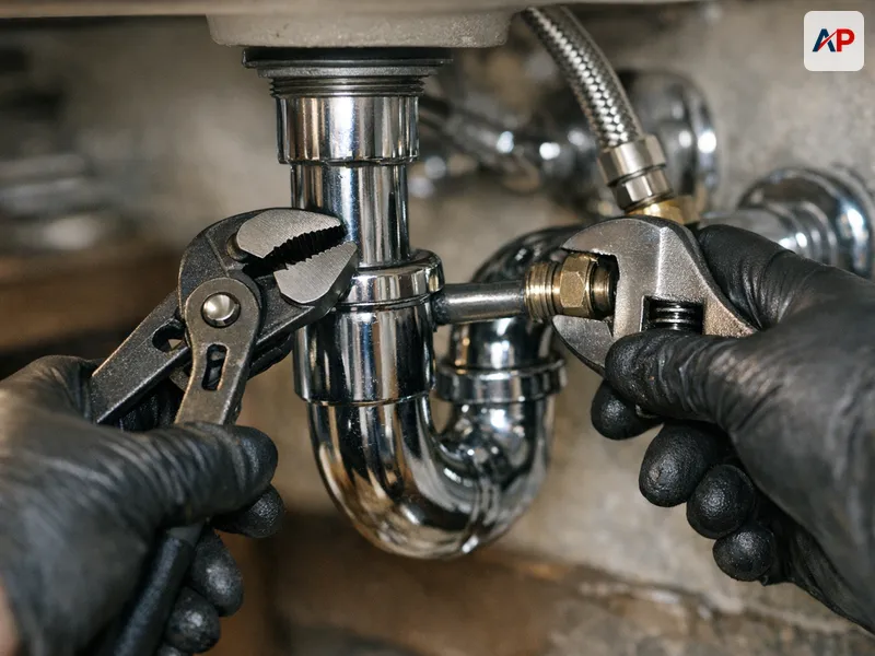 Technique et outils pour Installation sanitaires salle de bain complète