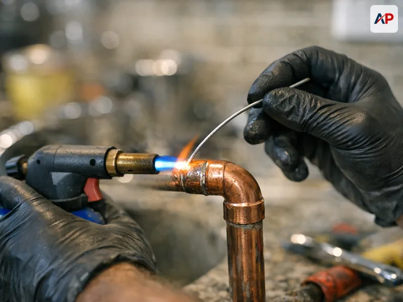 Technique et outils pour Réparation de canalisation (PVC, cuivre ou PER)
