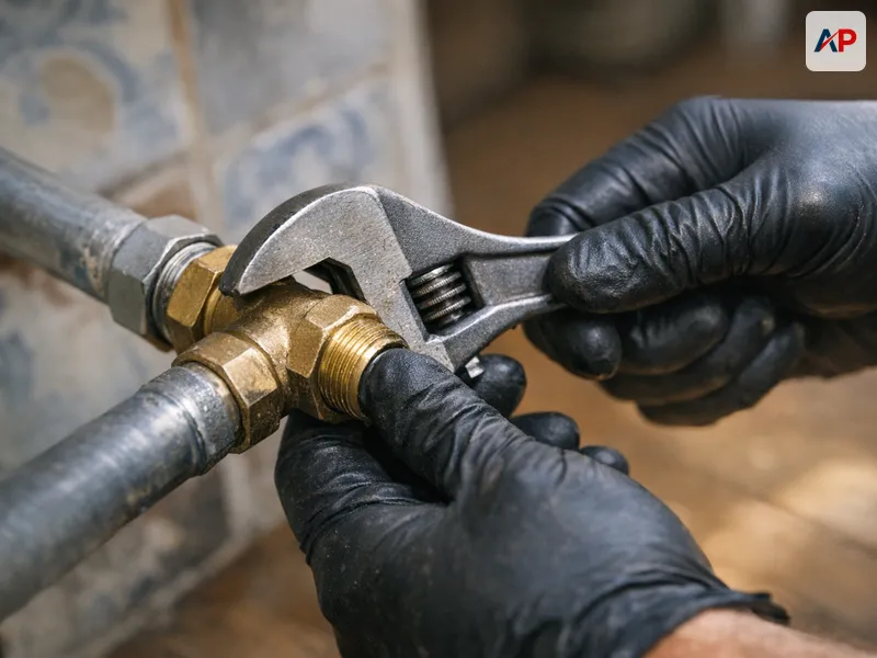 Technique et outils pour Plombier pour réparation de fuite d'eau (mur, sol ou robinet)