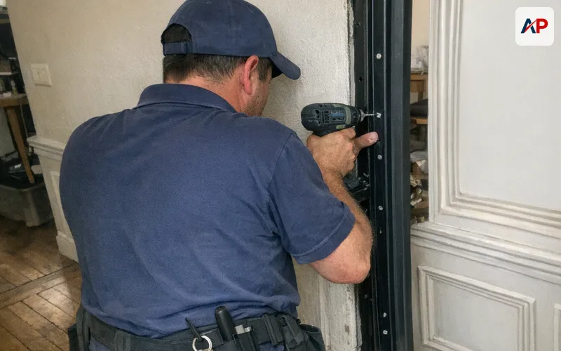 Installation porte blindée certifiée A2P Paris 9 - Serrurier