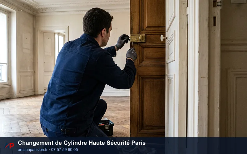 Changement de Cylindre Haute Sécurité