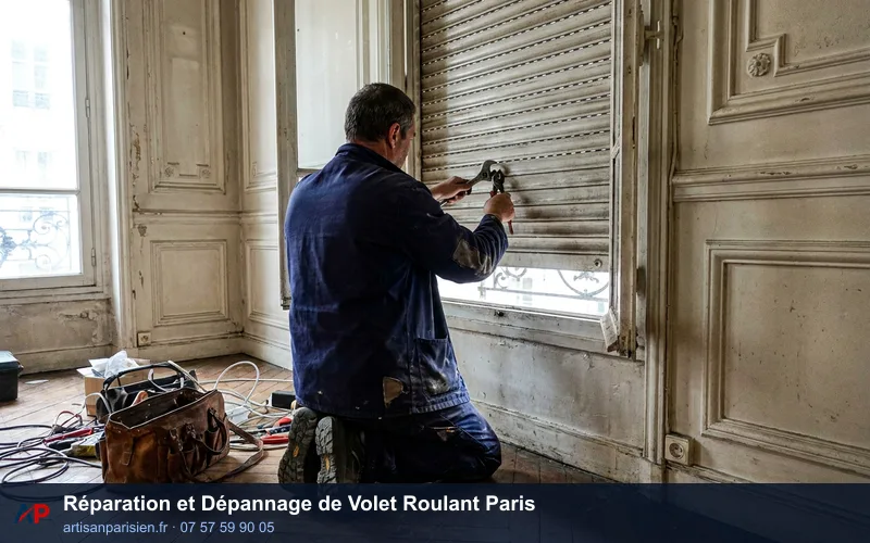 Réparation et Dépannage de Volet Roulant à Paris