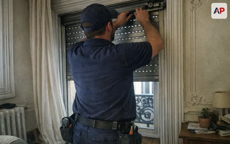 Déblocage et réparation rideau métallique bloqué Paris 9 - Vitrier