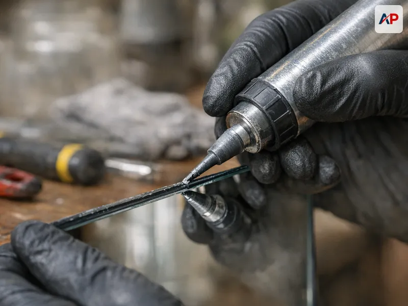 Technique et outils pour Double vitrage ANTELIO effet miroir Paris 9