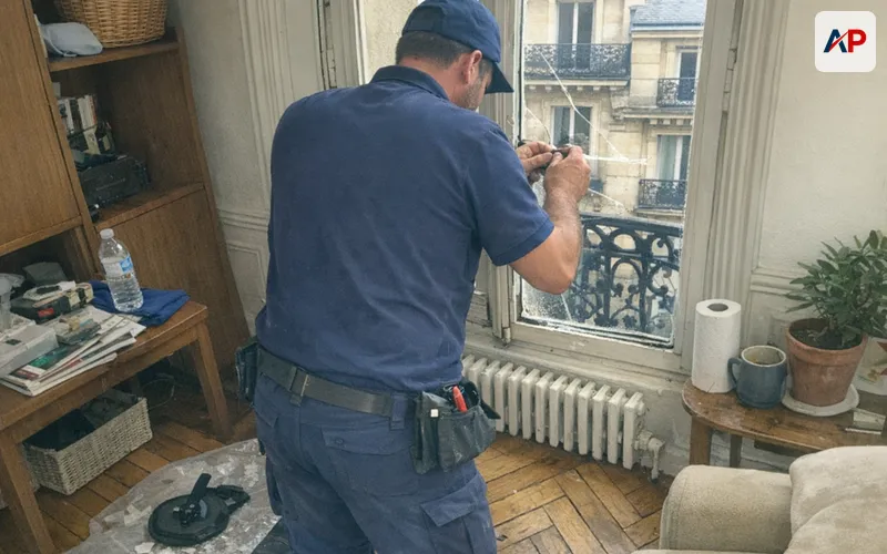 Fermeture provisoire après effraction ou vitre cassée Paris 9 - Vitrier