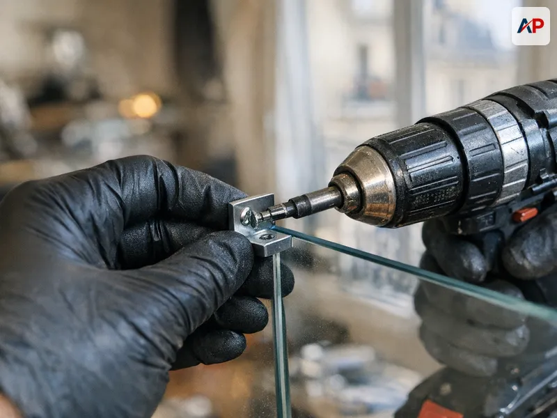 Technique et outils pour Garde-corps en verre sécurit Paris 9
