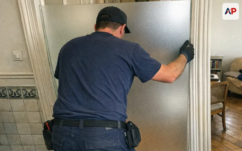 Pose de verre dépoli ou sablé (intimité et design) Paris 9 - Vitrier