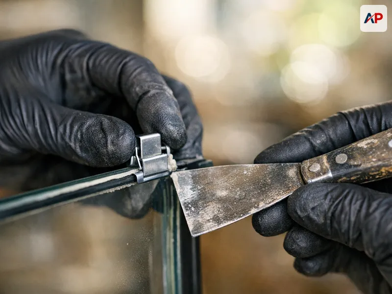 Technique et outils pour Remplacement de vitrage simple cassé (fenêtre ou porte)