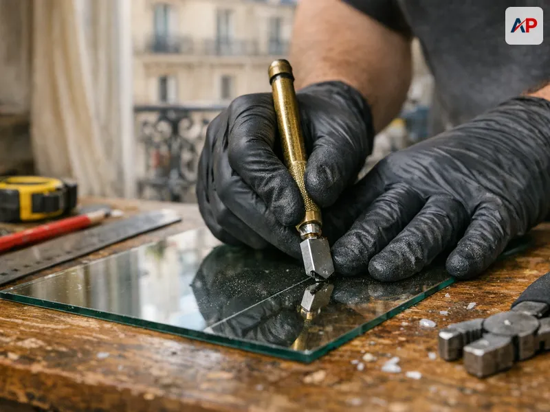 Technique et outils pour Remplacement vitrage de vasistas, châssis ou imposte