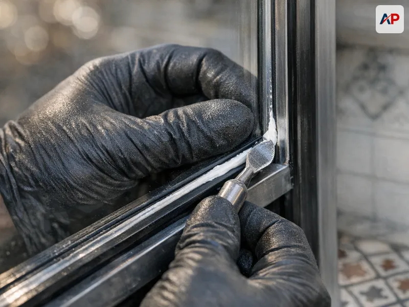 Technique et outils pour Réparation vitre cassée en urgence