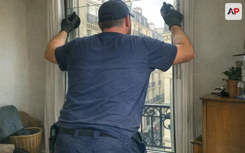 Pose ou remplacement de vitrine de magasin feuilletée anti-effraction Paris 9 - Vitrier