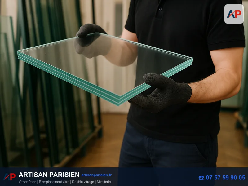 Vitrage feuilleté sécurité anti-effraction 44.2 Paris